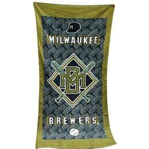  MLB Brewers Beach Towel
