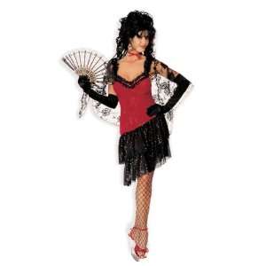  Seniorita Flamenca Costume Toys & Games