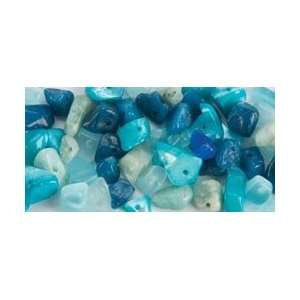  Beaders Paradise Glass Bead Tubes 24 Grams Aquatic Mix 