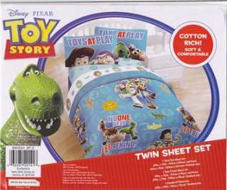 Toy Story Twin Size Comforter and Sheet Set  