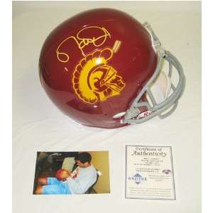  Matt Leinart Autographed Helmet   Replica Sports 