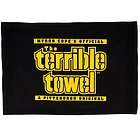BLACK Pittsburgh Steelers Terrible Towel Myron Cope NFL Logo New