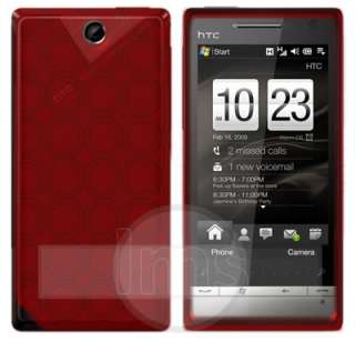 London Magic Store   RED HYDRO GEL CASE COVER FOR HTC TOUCH DIAMOND 2