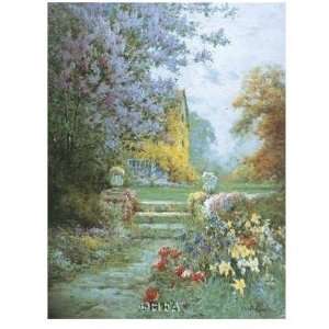  Lilacs & Iris Poster Print