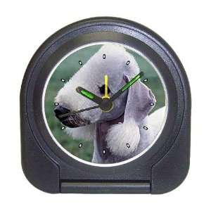 Bedlington Terrier Travel Alarm Clock