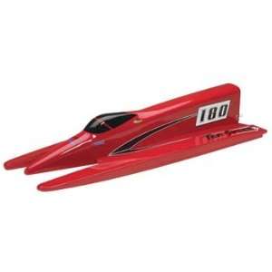   Top Speed 3 ARR Comp Fbrglss Tunnel Hull Red (R/C Boats) Toys & Games