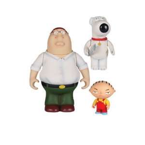    Family Guy Classics set of 3 Peter Brian Stewie Toys & Games