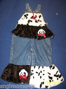 BABYGASSYGOOMA 24 month PANDA overalls boutique BABY GASSY GOOMA (B 29 