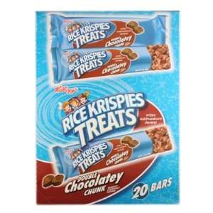Rice Krispies Treats Double Chocolatey Chunk Big Bar 20   3.2oz Bars 