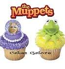 MUPPETS Kermit Miss Piggy WEDDING CAKE TOPPER  