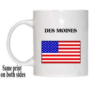  US Flag   Des Moines, Iowa (IA) Mug 