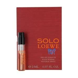  SOLO LOEWE POP by Loewe EDT SPRAY VIAL ON CARD MINI For 