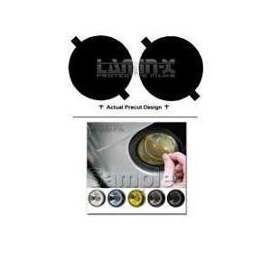   99 02) Fog Light Vinyl Film Covers by LAMIN X Gun Smoked Automotive