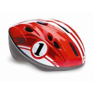  Bell Star Child Bike Helmet (Red Race Number) Sports 