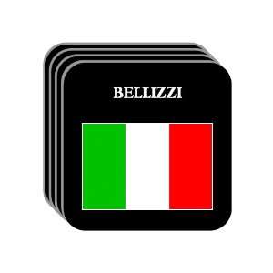  Italy   BELLIZZI Set of 4 Mini Mousepad Coasters 