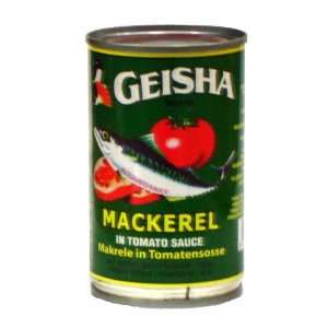Geisha Mackerel in Tomato Sauce  Grocery & Gourmet Food