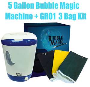 Gallon Bubble Magic Machine + GRO1 3 Bag Ice Hash Kit  