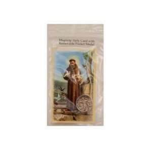  St. Francis Magnetic Token and Holy Card Set Everything 
