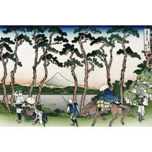  Hodogaya on the Tokaido Road 24X36 Giclee Paper