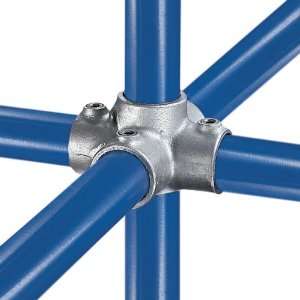 Kee Safety 40 5 Four Socket Cross Galvanized Steel 3/4 IPS (1.09 ID)