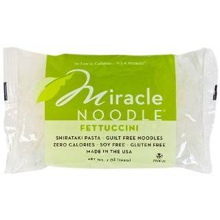 Miracle Noodle Shirataki Fettuccini, 7 Ounce Packages (Pack of 6)