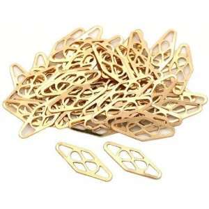  50 Gold Filled Chain Plaque Jewelry Beading Findings