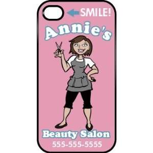  Beauty Salon Iphone Custom iPhone 4 & 4s Case Black Cell 