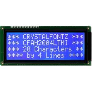  Crystalfontz CFAH2004L TMI JT 20x4 character LCD display 
