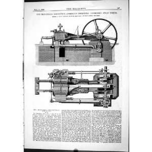   Horizontal Steam Engine Bertram Bow Electric Light