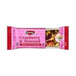 Glennys Kosher Cranberry & Almond Whole Fruit & Nut Bar 12 Bars 