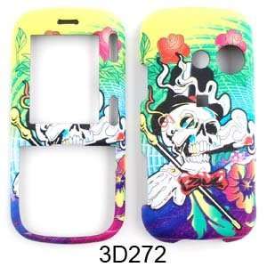   CASE COVER SKIN 3D TATTOOS SKULL HAT BOW Cell Phones & Accessories