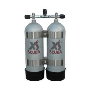 XS Scuba Low Pressure Twin Scuba Cylinder Package   International 