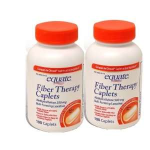  Equate Fiber Therapy, For Regularity Fiber Supplement, 100 