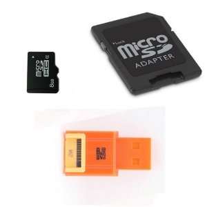  Komputerbay 8GB microSDHC Class 6 with Micro SD Adapter 