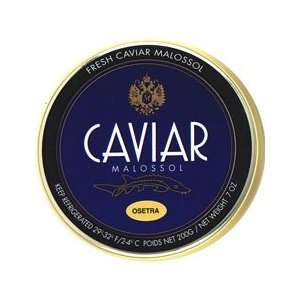 French Farmed Osetra Baerii Caviar (Tin with Rubber Band) 7 oz.