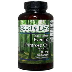  Evening Primrose Oil 240 caps (Cold Pressed) Health 