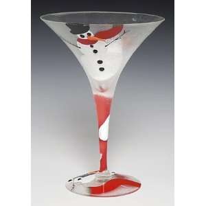  Frostys Going Down Martini Glass by Lolita
