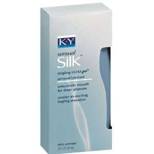  K Y Sensual Silk Tingling Ultra, Personal Lubricant, 1.5 