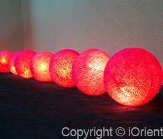 3M GLOBE BALL FAIRY LIGHTS/STRING LIGHTS INDOOR/PARTY  