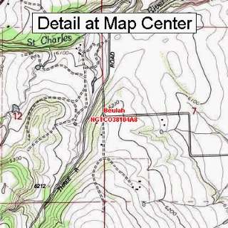   Map   Beulah, Colorado (Folded/Waterproof)
