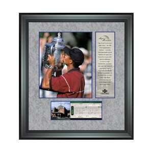 Tiger Woods Major Moments Artwork Collection   1999 PGA Championship 