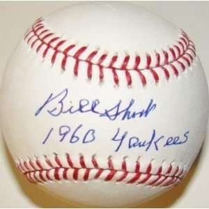  Bill Short Signed Baseball   1960 MINT   Autographed 