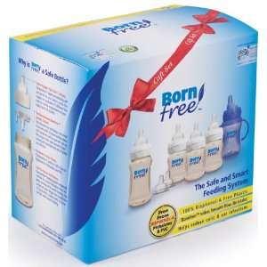  Born Free Plastic Baby Bottles Gift Set/ Starter Set Baby