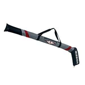  Mission BGMS Silver Black and Red One Size Stick Bag 