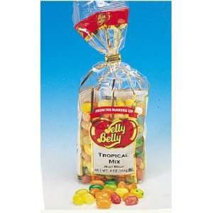 Jelly Belly Tropical Mix Tie Top 9oz Bag 1 Count  Grocery 