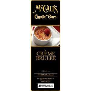 McCalls Country Candles Candle Bar 5.5 oz.   Creme Brulee 