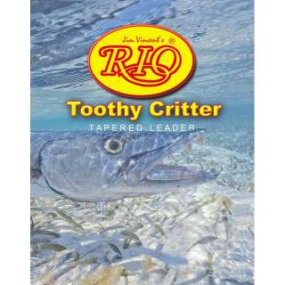 Rio Toothy Critter Hand Tied Leader 7.5ft 30# Bronze  