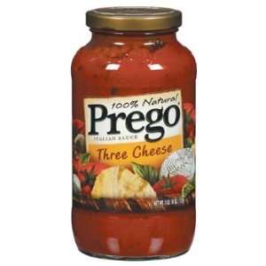 Prego 100% Natural Three Cheese Pasta Grocery & Gourmet Food