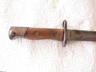 Scarce Siamese M 1896 Mauser Bayonette bayonet  