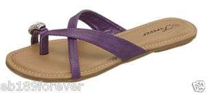 Ring Toe Thongs Comfort Flats Women Sandals Women Shoes  